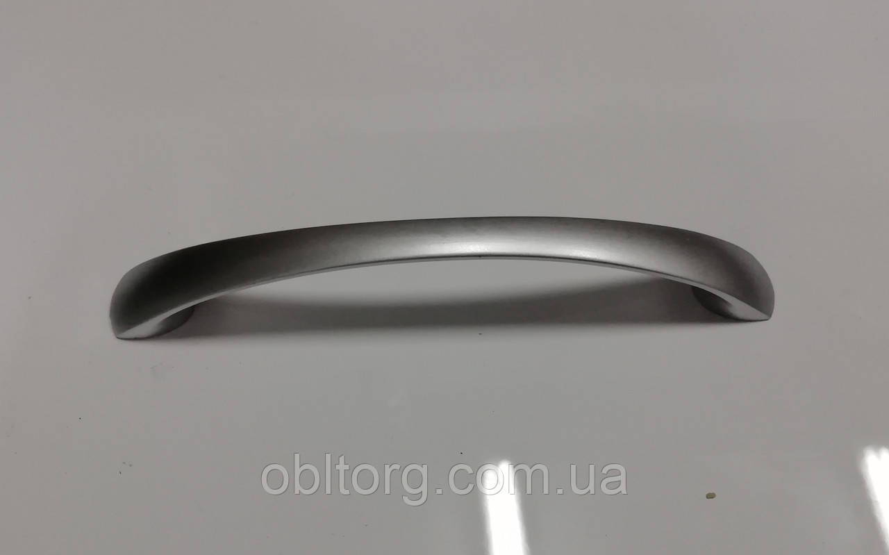 Ручка меблева скоба ALVA 1/002 матовий хром 96, фото 1