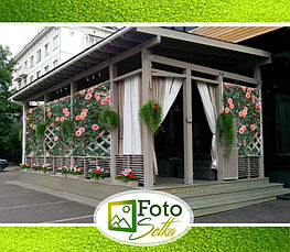 Фотосетка для літнього кафе