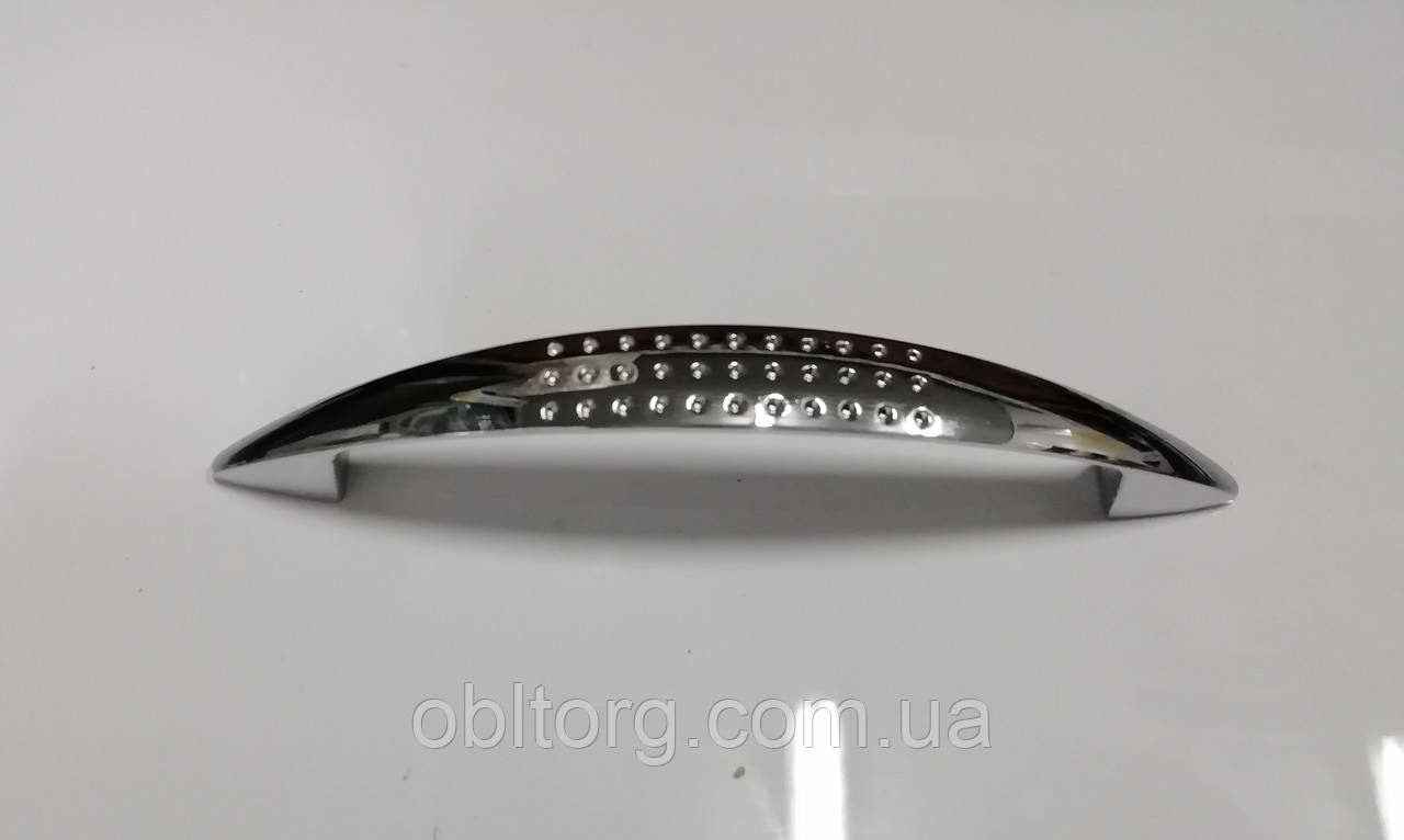 Ручка меблева скоба ALVA 1/007 хром 96, фото 1