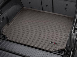 Килими гумові WeatherTech BMW X5 2019+ в багажник какао( 5-ти місцева без карго системи, без сітки )