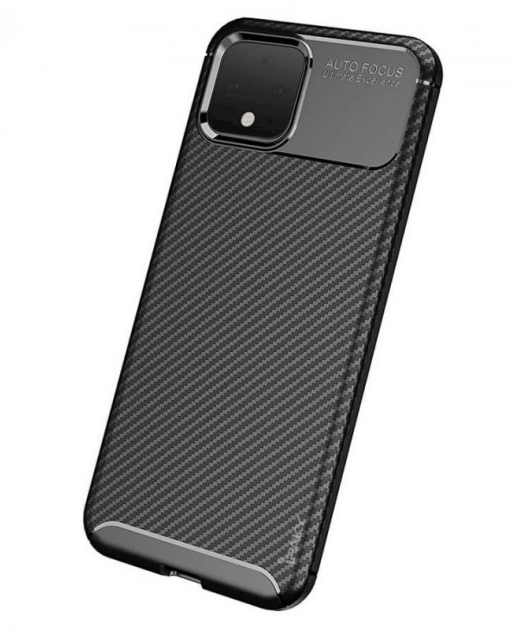 IPaky Google Pixel 4 Carbon Series Black Чохол Накладка Бампер, фото 1