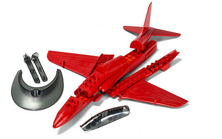 RAF Red Arrows Hawk. Збірна модель літака (збірка без клею). 1/72 AIRFIX J6018, фото 2