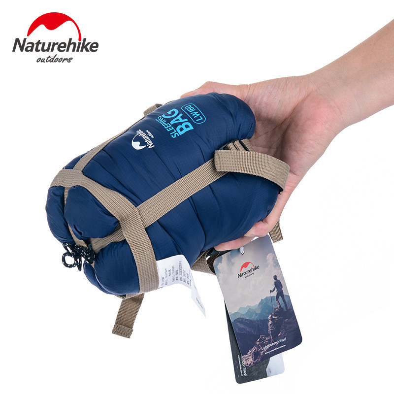 Спальний мішок Naturehike Ultra light LW 180 NH15S00 +15°C +9°C. Синій.