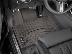 Килими гумові WeatherTech BMW X6 2019+ передні какао