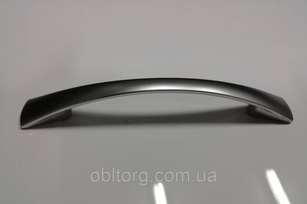 Ручка меблева скоба GIFF UN9008 матовий хром 96, фото 1