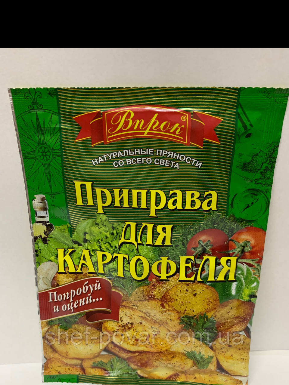 Приправа «Для картоплі» 30 г ТМ «Впрок», фото 1