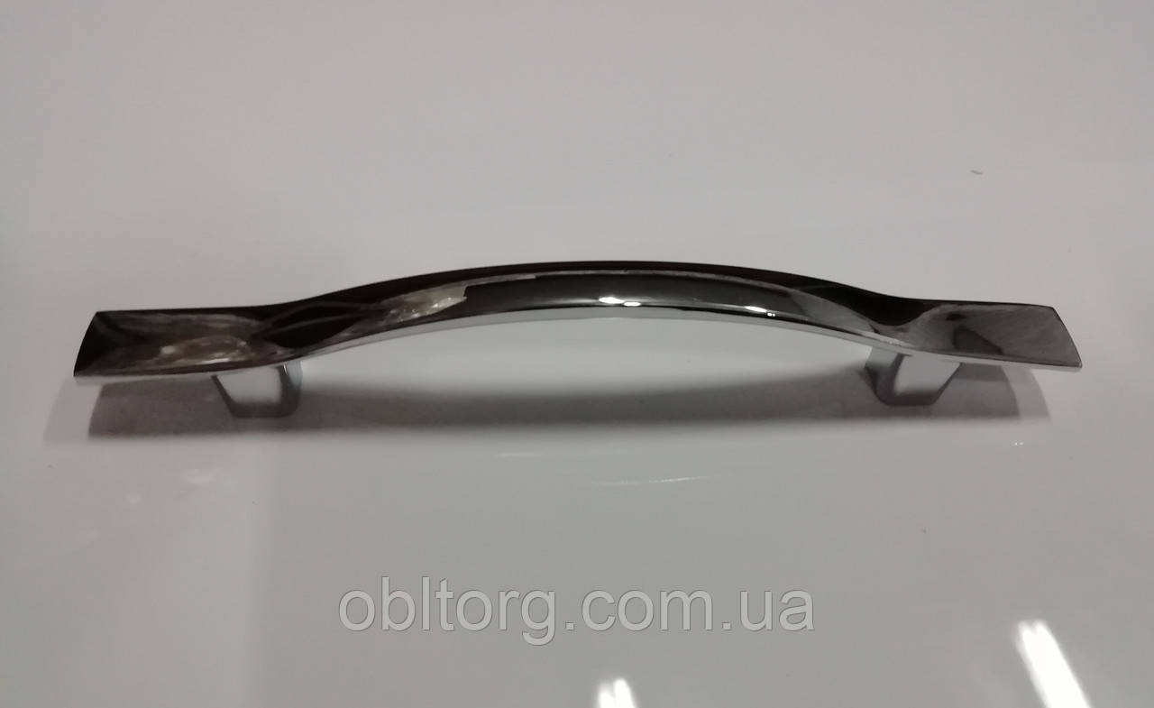 Ручка меблева скоба GIFF UN06 хром 96, фото 1