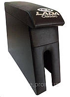 Подлокотник ВАЗ 2105, ВАЗ 2107 (с логотипом, черный)