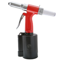 Пневматичний заклепочник з набором насадок 2.4 4.8 мм, Max 90 Psi