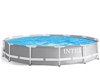 Каркасный бассейн Intex 26710 PRISM FRAME POOL (366 x 76 см), 6503 л