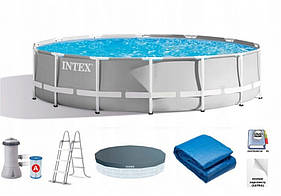 Каркасний басейн Intex 26720 ULTRA FRAME POOL з повним комплектом (427 x 107 см), 12706 л