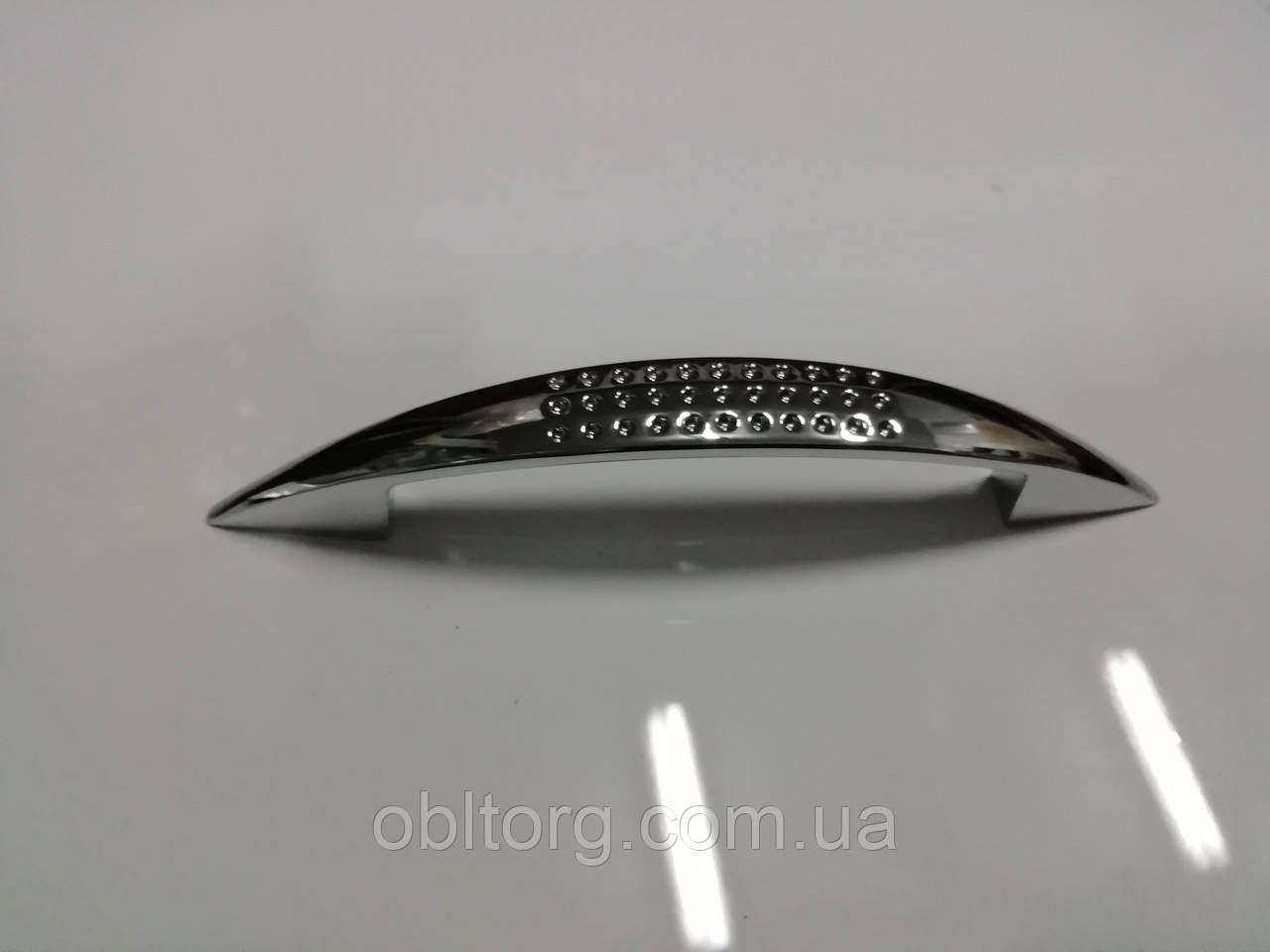 Ручка меблева скоба GIFF UN8804 хром 96, фото 1