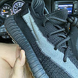 Кросівки Adidas Yeezy Boost 350 V2 Black White Line, кросівки адідас ізі буст 350 в2, фото 5