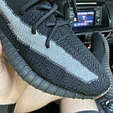 Кросівки Adidas Yeezy Boost 350 V2 Black White Line, кросівки адідас ізі буст 350 в2, фото 4