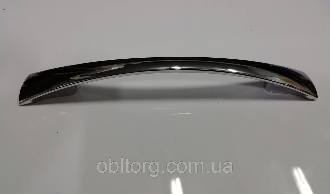 Ручка меблева скоба GIFF AIRY UN9004/128 хром, фото 1