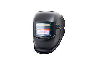 Маска зварювальна Intertool хамелеон SP-0062 з регулюванням затемнення та чутливості, DIN9-DIN13, Li-Ion акумулятор