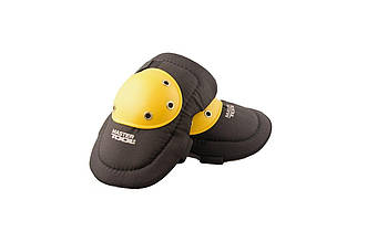 Наколенники Mastertool резинові з твердою подушкою на липучці, артикул 82-0161 (2 шт.) для захисту колін.