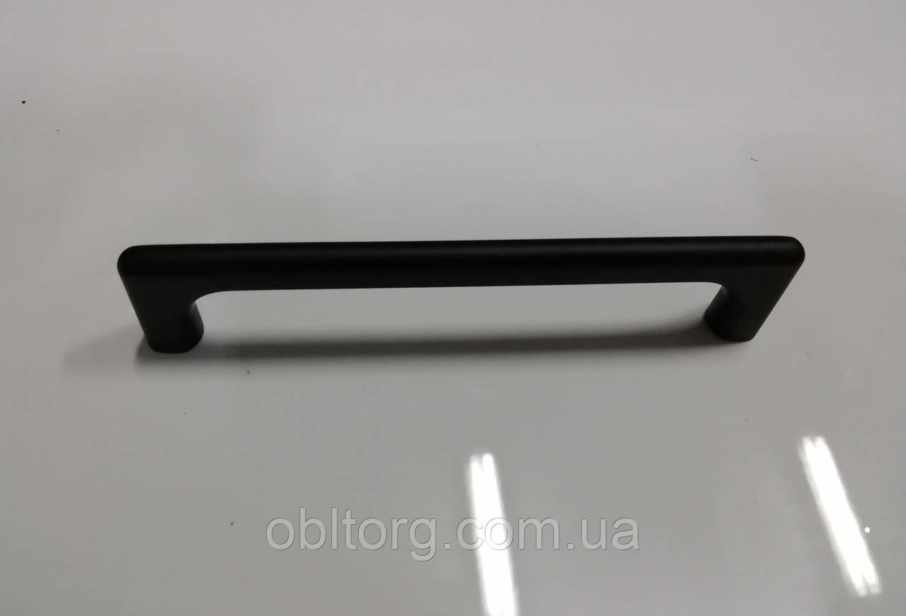 Ручка меблева скоба GIFF 4/101/128 чорний, фото 1