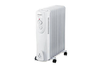 Обігрівач масляний Maestro MR-950-9, 9 секцій, потужність до 2000 Вт, термостат, індикатор перегріву, мобільний.
