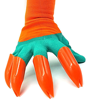 Садові рукавички Garden Genie Gloves, Гарден Джені Гловес ,гумові, рукавички садові-1690, фото 3