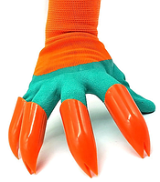 Садові рукавички Garden Genie Gloves, Гарден Джені Гловес ,гумові, рукавички садові-1690, фото 2