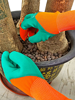 Садові рукавички Garden Genie Gloves, Гарден Джені Гловес ,гумові, рукавички садові-1690, фото 5