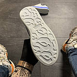 Жіночі кросівки Alexander McQueen White Blue Black, кросівки олександр маккуїн, фото 7