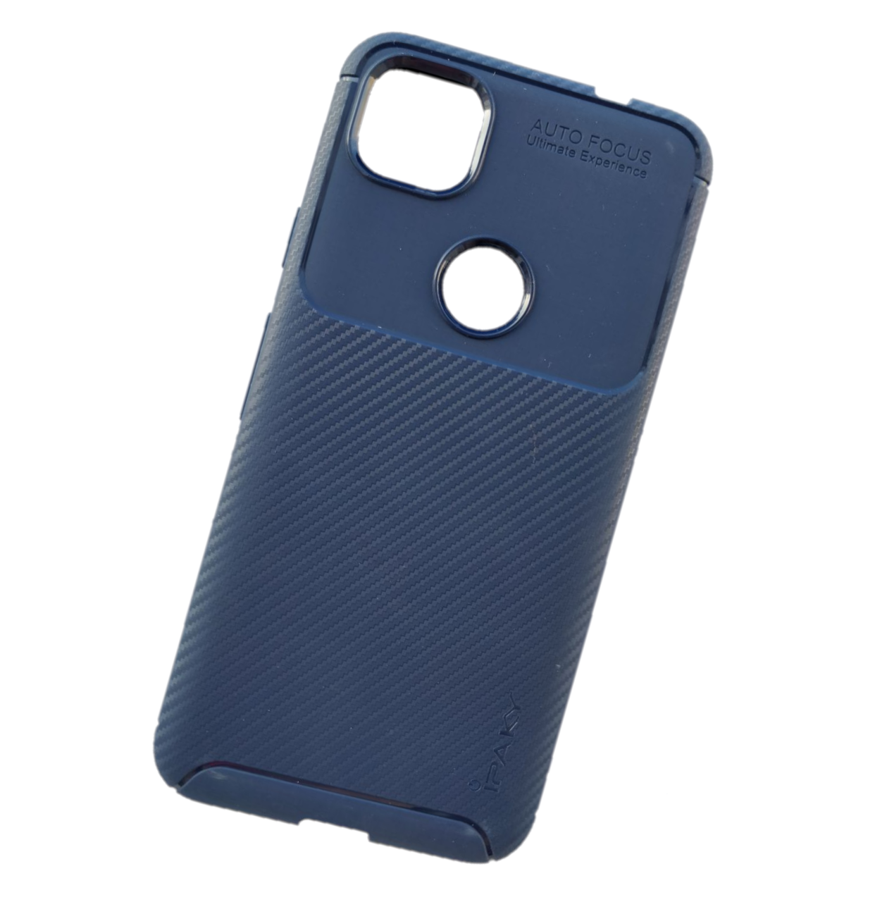 IPaky Google Pixel 4A 5G Carbon Series Blue Чохол Накладка Бампер