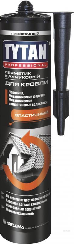 Tytan Каучуковий Кровельний Герметик 310 мл, чорний