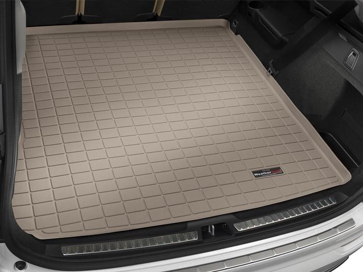 Килим гумовий WeatherTech Volvo XC-90 16+ в багажник (за 2-й ряд) бежевий