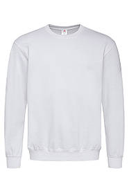 Світшот унісекс білий (підкладка фліс)