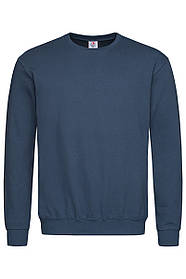 Світшот унісекс темно-синій (підкладка фліс)