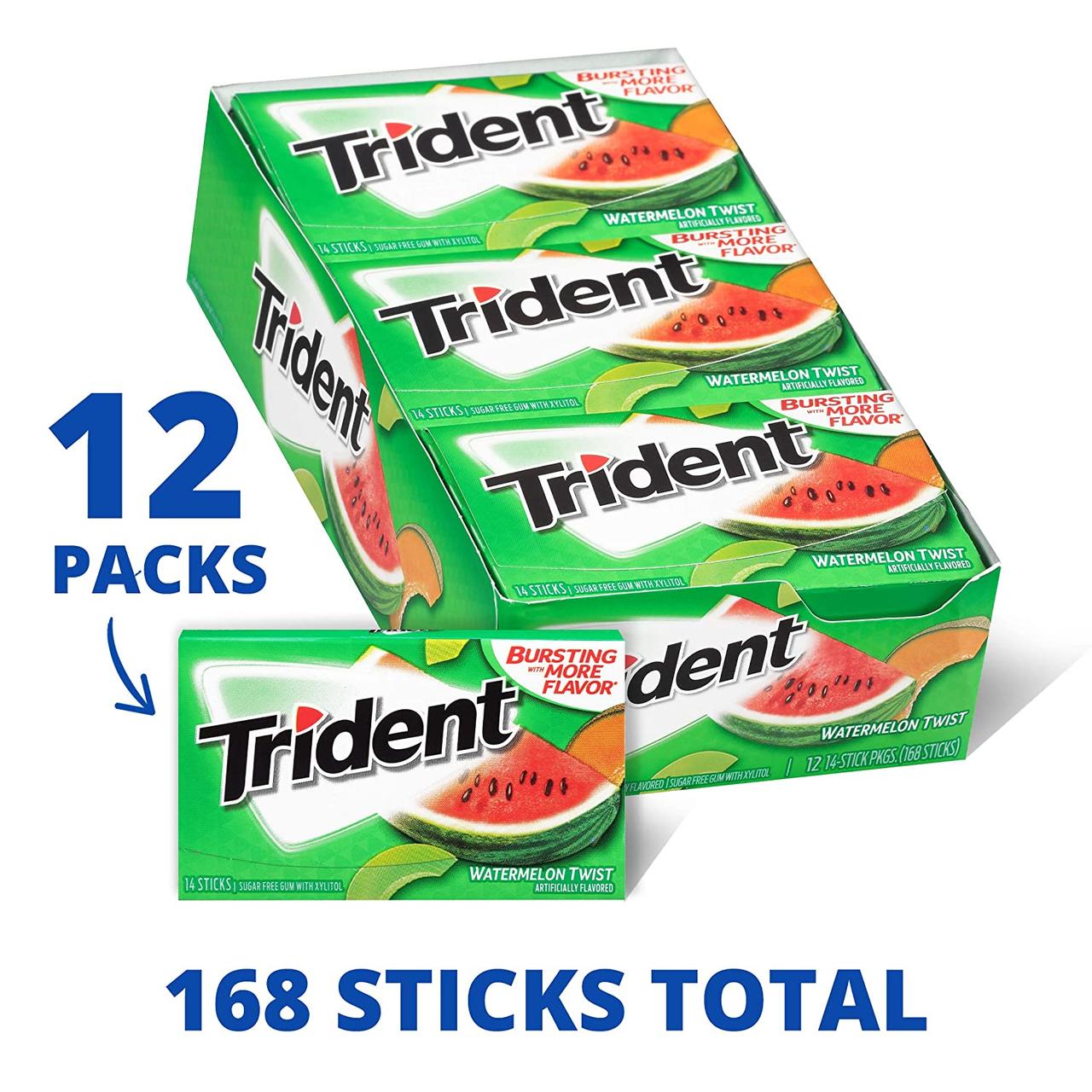 Блок Trident Watermelon Twist (12 шт)