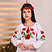 Вишиванка Moderika Маки на сорочковій тканині 98, фото 2
