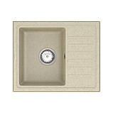 Мийка кварцова VANKOR Lira LMP 02.55 Beige сифон автомат, фото 3