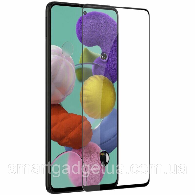 Захисне скло 9D, 9H Повне обклеювання для Samsung Galaxy M31s, Захисне скло