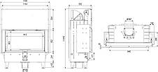 Камінна топка Defro Home Intra LA G (16 кВт) гілетину, фото 3