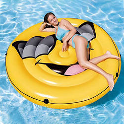 Пляжний надувний матрац — щільність Intex 57254 «Смайл»