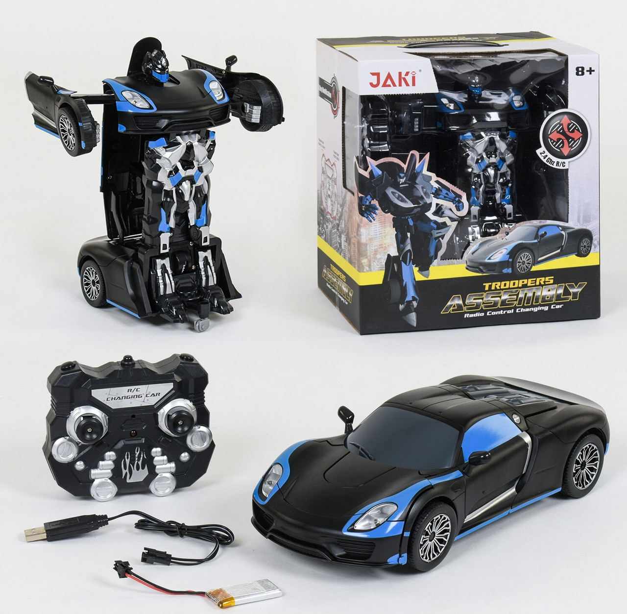 Радіокерована машина-трансформер JQ 6603 В (8)