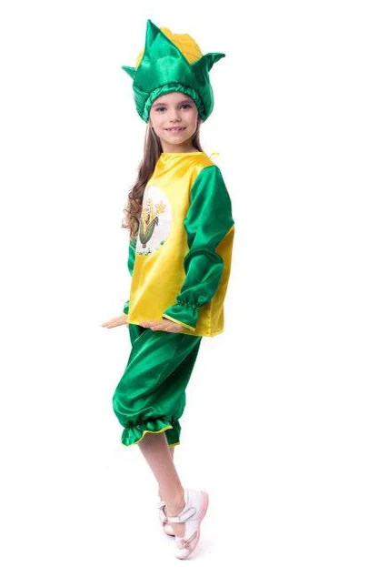 Дитячий костюм Кукурудза від 3 до 9 років, фото 1