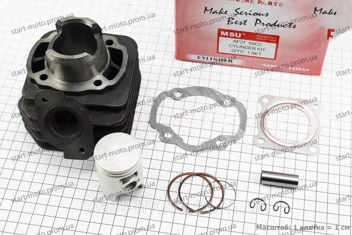 Honda 49cm3 LEAD AF-20 | 33 | 42 (Ø39, p-12) ЦПГ в комплекті Taiwan "MSU", фото 1