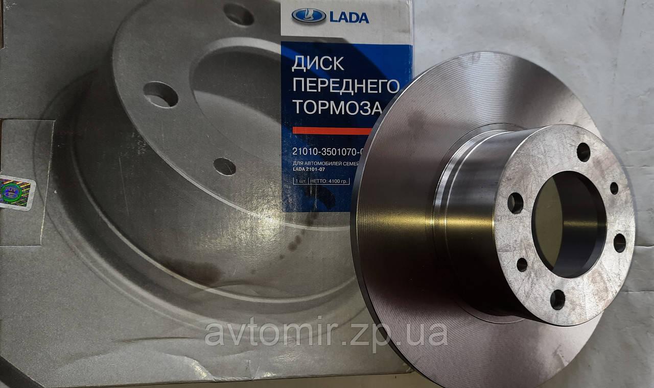 Тормозной диск передний ваз 2101-2107 - фото 5 - id-p223816343