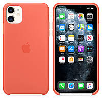 Силиконовый чехол Silicone Case Apple iPhone 11 Orange