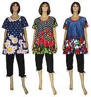АКЦИЯ 1+1! Женские летние туники в новых дизайнах!