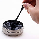 Магнітний розумний пластилін чорний Magnetic Putty black уцінка, фото 3