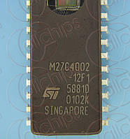 Память CMOS EPROM STM M27C4002-12F1 CDIP40