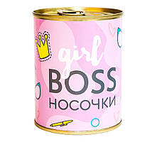 Шкарпетки-консерви Girl boss