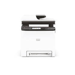 БФП А4 кольоровий Ricoh M C250FWB, 25 стор./хв., повноколірний мережевий принтер, копіювач, сканер, факс