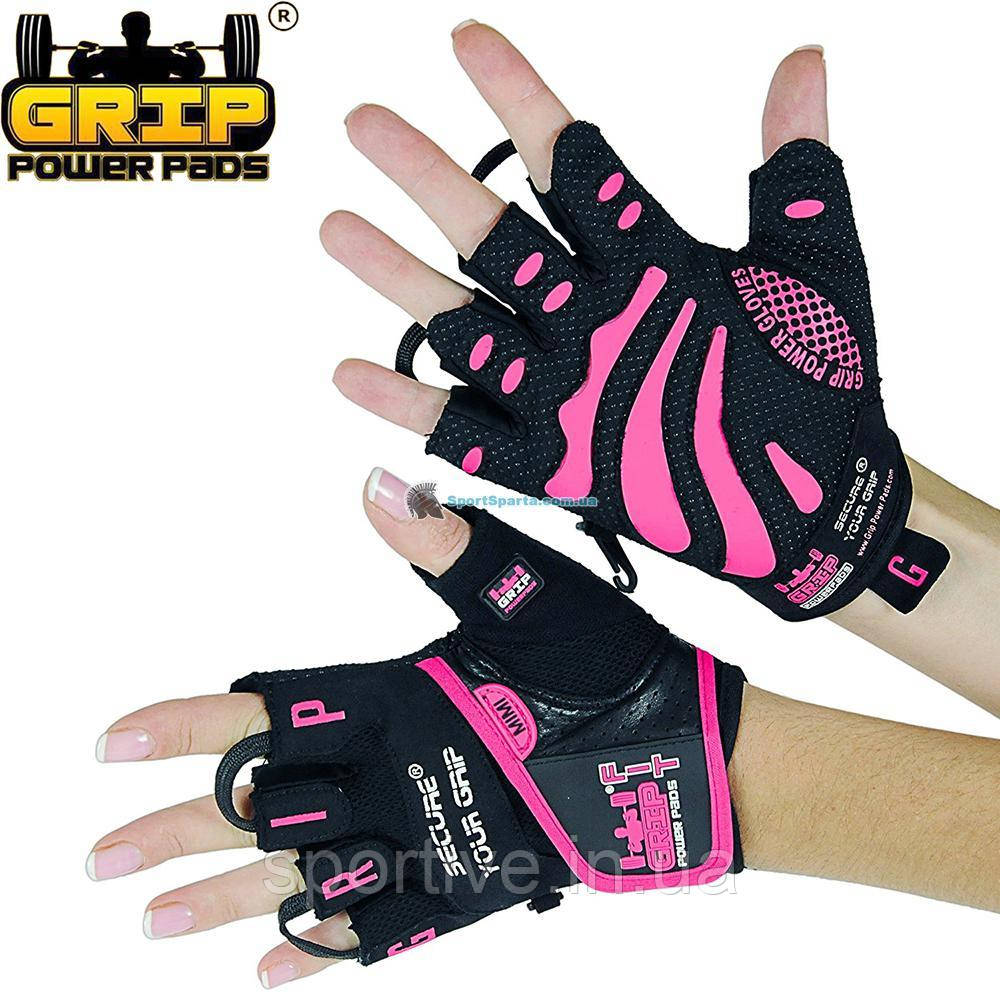Жіночі рукавички для фітнесу POWER GRIP PADS women's GPP-91DA