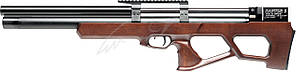 Пневматична гвинтівка PCP Raptor 3 Long HP 4.5 мм 54 Дж коричневий з чохлом